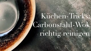 Stahl-Wok richtig reinigen 4K