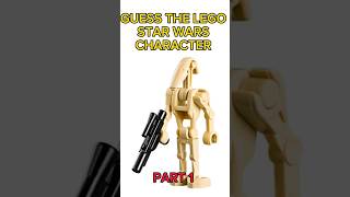 Guess the LEGO Star Wars Character Minifigure #lego #legostarwars #newlegostarwars