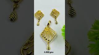 Gold pendant sets @SHAGUNJEWELLERSMUMBAI #pendantset