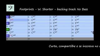 Footprints - W. Shorter - backing track No Bass