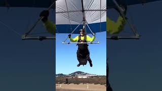 Demented Hang Glider Pilot