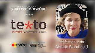 [Texto] Rencontre avec Camille Bloomfield le 25/01/2022