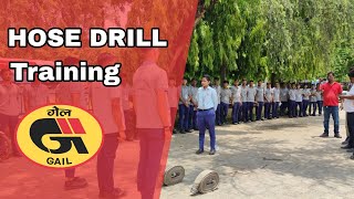 Hose Drill Training at GAIL India Limited, Varanasi || Shreyan College of Fire & Safety Enginn.