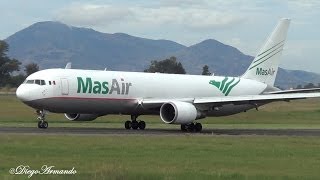 MasAir Boeing 767-300 Take off Guadalajara