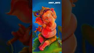 LORD GANESHA EDITX (THE GOD OF INTELLIGENCE 🕉️🚩) #shorts #hinduism #attitude #sanatan  #ganesha