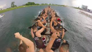 Canadian National Dragon Boat Championships 2017: Race 24 - 200m Premier Open Semi Final - ID Open