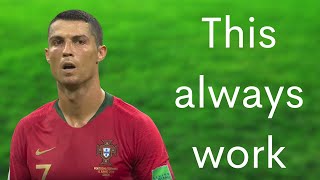 I think I found Ronaldo's favourite shot...