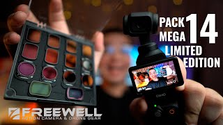 FREEWELL MEGA LIMITED EDITION 14 PACK [Review] 📸 ¡Imprescindibles para tu OSMO POCKET 3 Cinemática!🚀