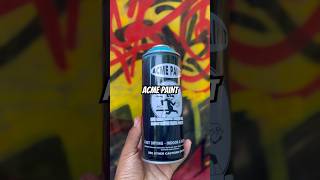 Acme Paint w/ Yellow Fat Cap ‼️ #oddlysatisfying #graffiti #review