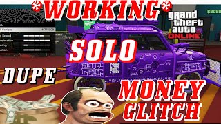 *WORKING* SOLO MONEY GLITCH / CAR DUPLICATION 1.51 GTA 5 ONLINE PS4/XBOX EASY