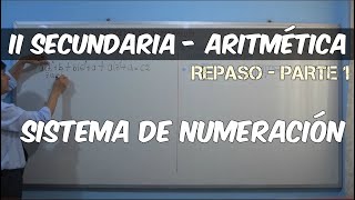 ARITMÉTICA II | Sistema de Numeración | Repaso - Parte 1