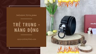 Thắt Lưng Ferragamo Reversible And Adjustable Gancini Belt