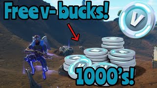 Free V-Bucks for fortnite battle royale! (100% free)