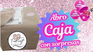 Abro caja con muchas sorpresas | Mini Fashion Serie 2 | Handmade | Kraft