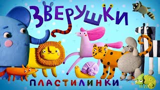 Пластилинки - Зверушки. Перелетные птички 🦩🦜 Все серии подряд 🎈 Музыкальные мультфильмы | Мультики