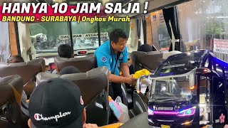 HANYA 10 JAM SAJA BANDUNG - SURABAYA ! Naik Bus dgn Super Nyaman dan Ongkos Murah Bus KYM Trans