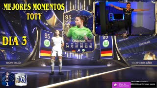 DjMaRiiO MEJORES MOMENTOS DE LOS TOTY DIA 3 EN EA SPORTS FC 24