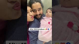 Me: Breakup Karte hain💔 #yt #breakup #mystory #babylife  #shortsviral #myjourney #minivlog #stories