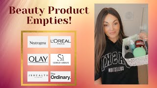 Beauty Product Empties! | Affordable drugstore anti-ageing skincare & self care products