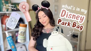 What’s in my Disney park bag (essentials for Disneyland summer)