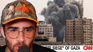 Israel Orders 'Complete Closure' of Gaza (HasanAbi REACTS)