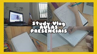 STUDY VLOG #6 | VOLTA ÀS AULAS PRESENCIAIS | Roque And Roll