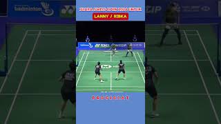 Lanny/Ribka Juara Swiss Open 2024 | Kalahkan Wakil Taiwan di Final #shorts #badminton #bwf