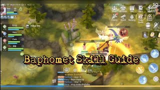 Ragnarok Origin | Baphomet MVP | Skill Guide | FS POV