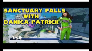 Sonic & All-Stars Racing Transformed - Sanctuary Falls with Danica Patrick (A-Class)