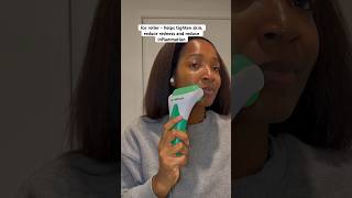 Morning skincare routine with ICE ROLLER #morningskincareroutine #skincareroutine #skincare