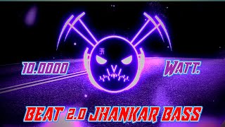 Beat 2.0 Jhamkar Bass 🔥full _____😱____Dj Govind editing🔥 #competition