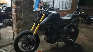 USD fork ns200 installation || in the Moto inlet