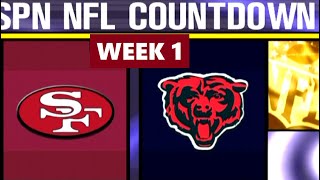 Week 1 49ers vs Bears