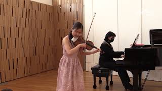 Hana Chang - Menuhin Competition Richmond 2021, Senior Finals