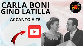 Carla Boni e Gino Latilla cantano Accanto a te (1957)