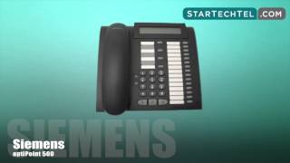 How To Configure Your Mailbox Password On The Siemens optiPoint 500 Phone