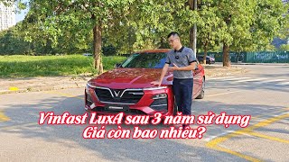 Vinfast LuxA sau 3 năm sử dụng, giá còn bao nhiêu? #kiencivic #caraz