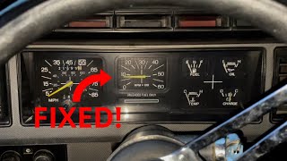 1986 F150 Tachometer Fix