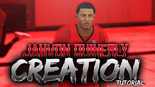 NBA 2K17 - Jahvon Quinerly Creation Tutorial