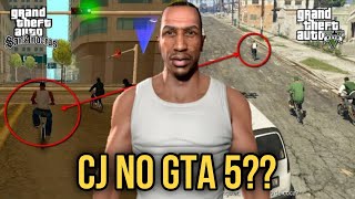 Como ser o CJ do GTA San Andreas no GTA 5!!