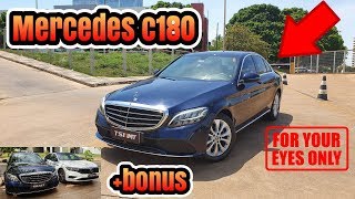 Teste Mercedes C180 Exclusive 2019 [+] Bonus: VW Jetta RLine