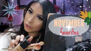 2015 NOVEMBER FAVORITES