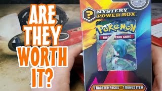 POKEMON MYSTERY POWER BOX MONDAY - ARE THEY WORTH IT? - POKEMON UNWRAPPED OT