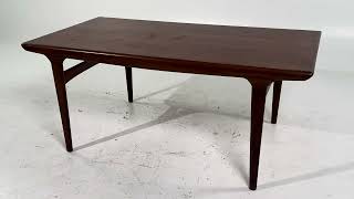 JL Moller Mid Century Danish Teak Dining Table