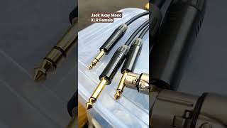 Jack Audio Akay mono to XLR female #sounds #audio #jack #shorts