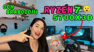 Upgrade no PC Gamer: RYZEN 5700X3D - Desempenho Surpreendente!