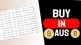 How To Buy Bitcoin In Australia [Step By Step]