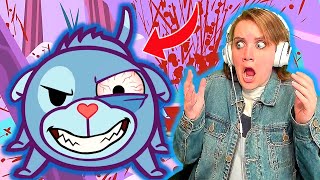 BAD DOG!!! I Happy Tree Friends - "Doggone It" "Concrete Solution" "Sea What I Found" (Reaction)