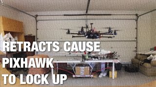 Pixhawk Locks Up with Retracts - Always Use BEC to Power Servos