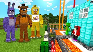 FNAF vs. Security House Battle - Minecraft